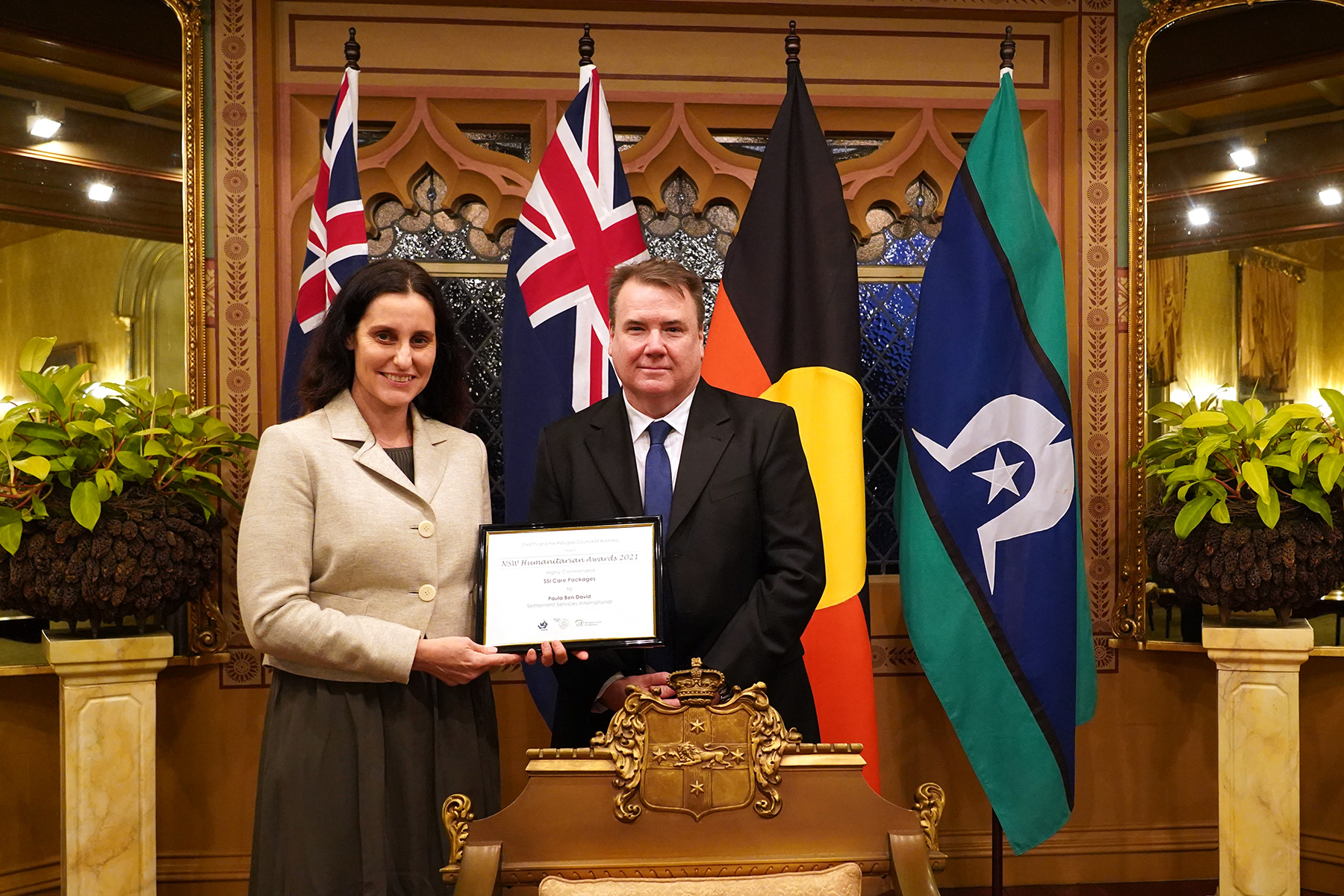 1000+ people supported through SSI’s Humanitarian awardwinning